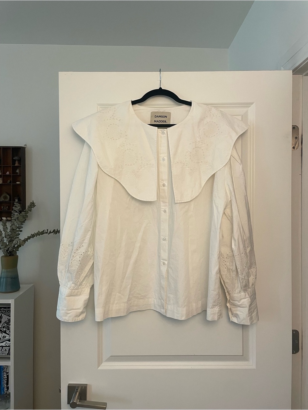 SOLD - Damson Madder Romeo Button-Down Blouse